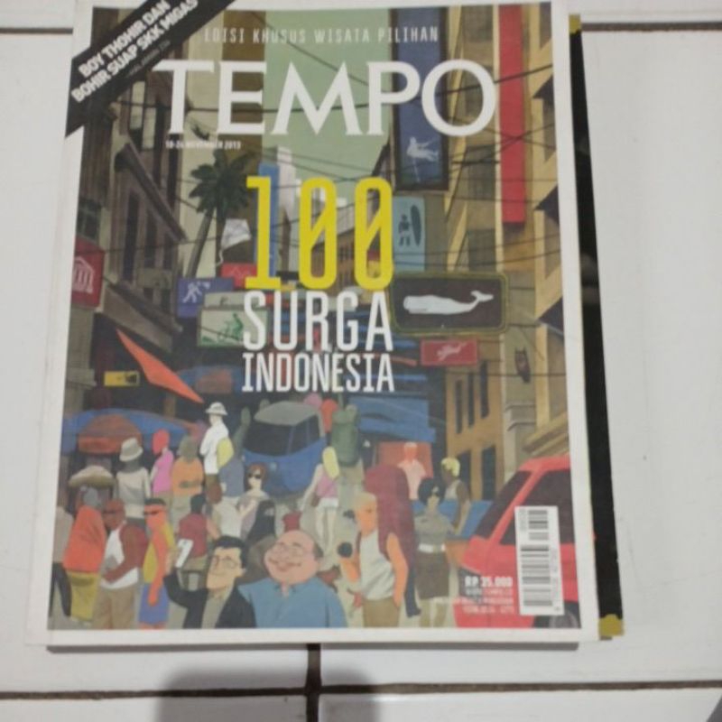 Majalah Tempo Edisi KHUSUS WISAYA PILIHAN 18- 24,NOVEMBER 2013