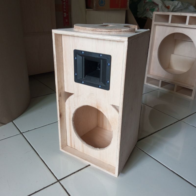 Line array box speaker 6 inch dan tweeter