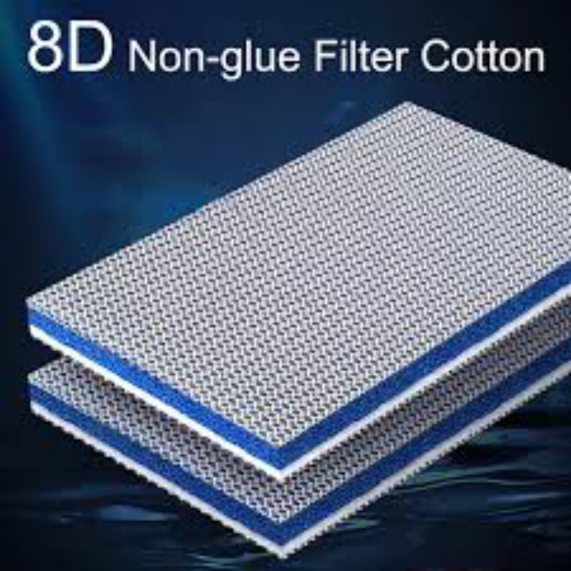 Kapas Busa Filter Aquarium 8D Honeycomb Filter AMARA