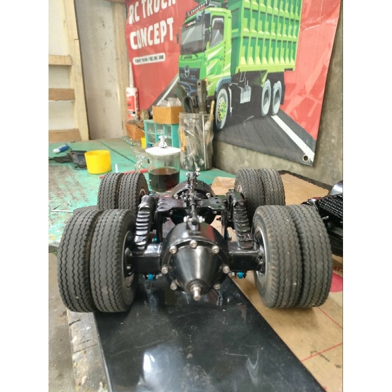 gardan rc truck handmade,, diferensial fuul metal,
