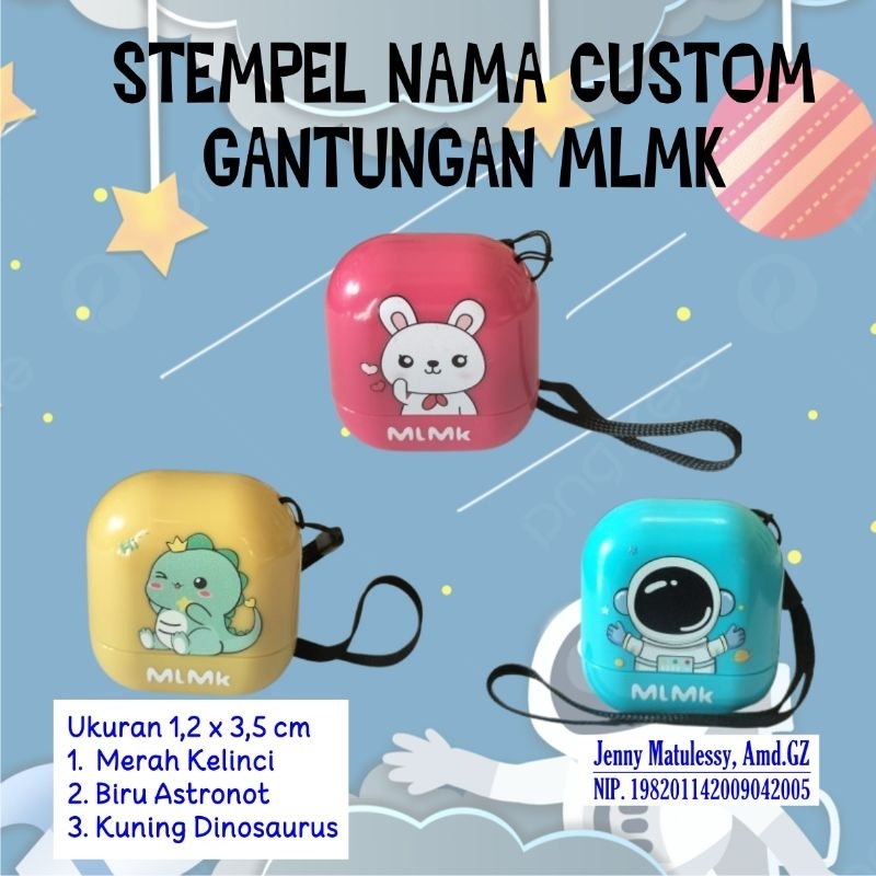 

Stempel Nama Custom Gantungan MLMK