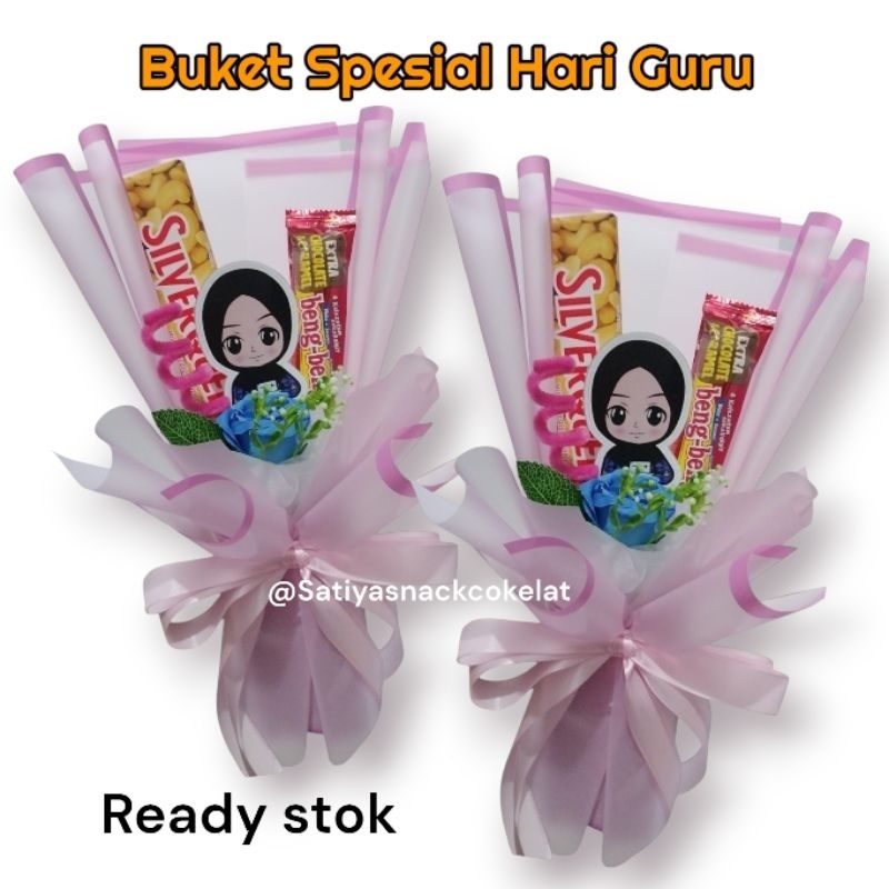 

Buket Coklat Spesial Gift Hari Guru