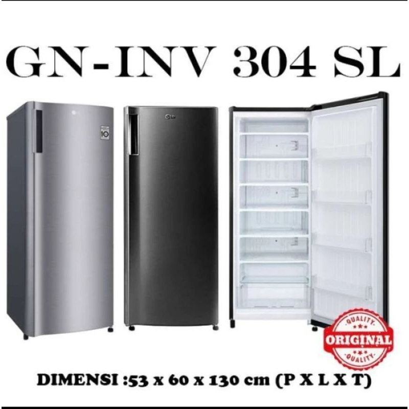 Freezer LG 304SL/ Freezer LG / Kulkas Freezer / Kulkas Pembeku