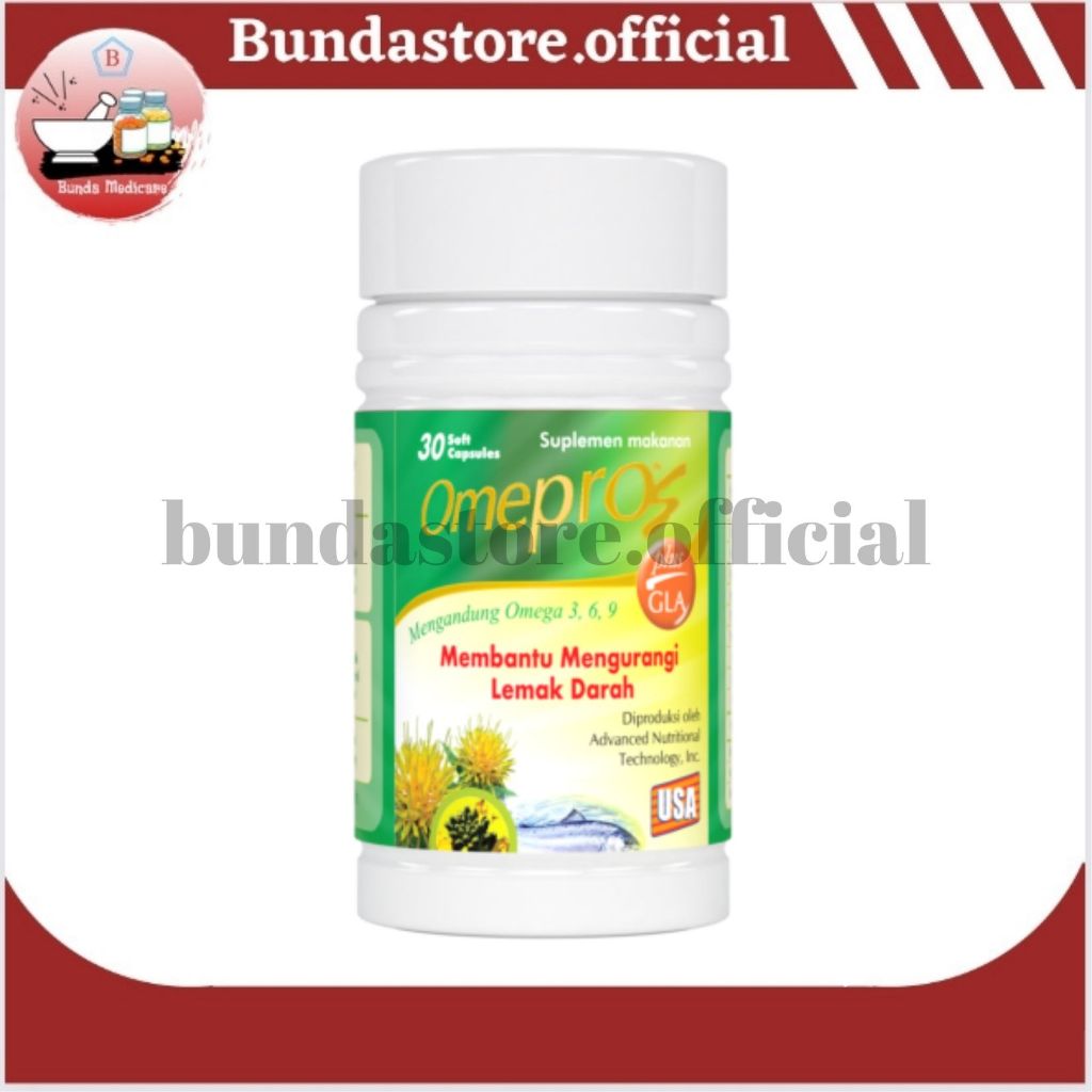 Omepros Kapsul isi 30 - Obat untuk membantu mengurangi lemak darah l Mengobati Kolesterol