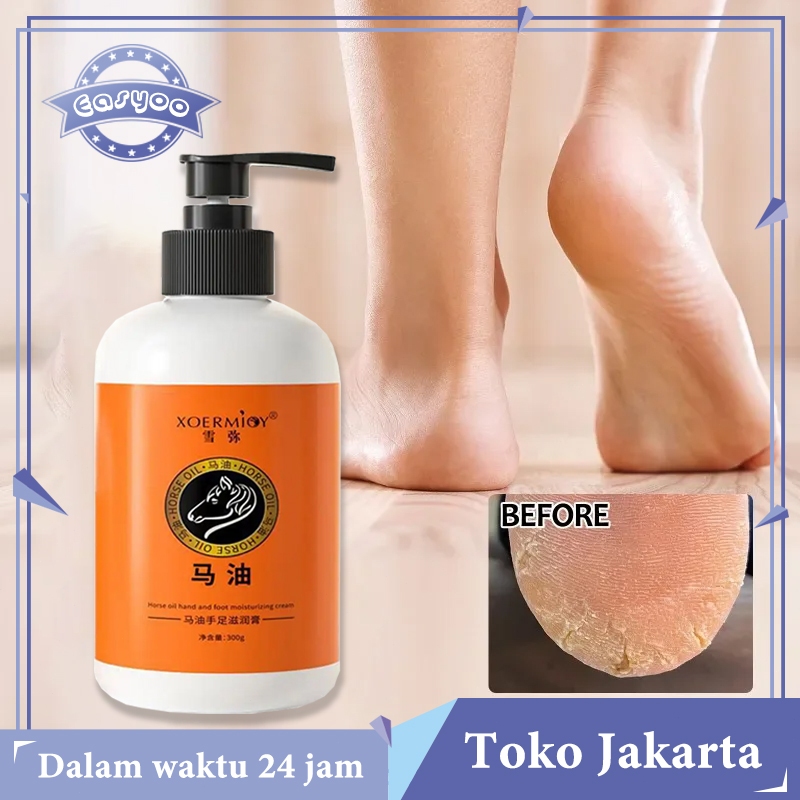 Horse Oil Moisturizing Hand Cream Horse Oil Hand And Foot Cream Untuk Pecah Mengupas Kaki Dan Tangan