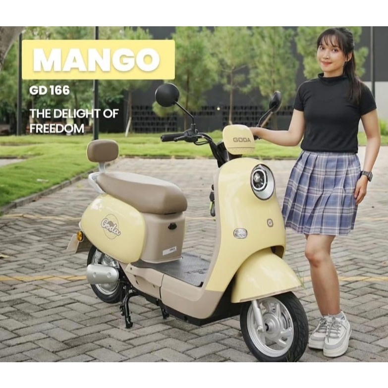 Sepeda Listrik GODA GD166 Garansi Resmi - GD 166 Mango - ANEKA BIKE GODA OFFICIAL