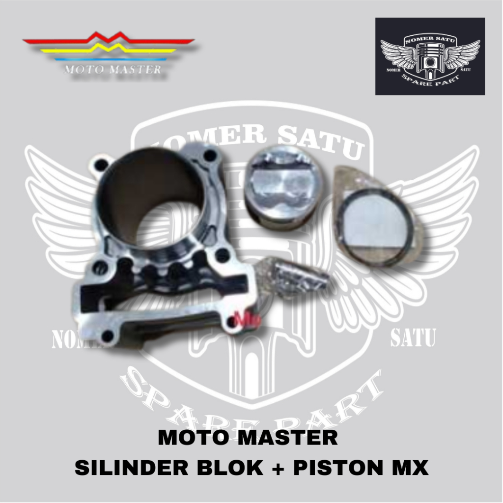 MOTO MASTER SILINDER BLOK MX P UKURAN 62MM ORIGINAL 100%