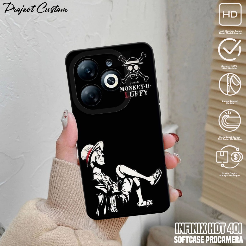 Case INFINIX HOT 40i - Casing Hp INFINIX HOT 40i ( OP ) Silikon Hp INFINIX HOT 40i - Softcase Hp INF