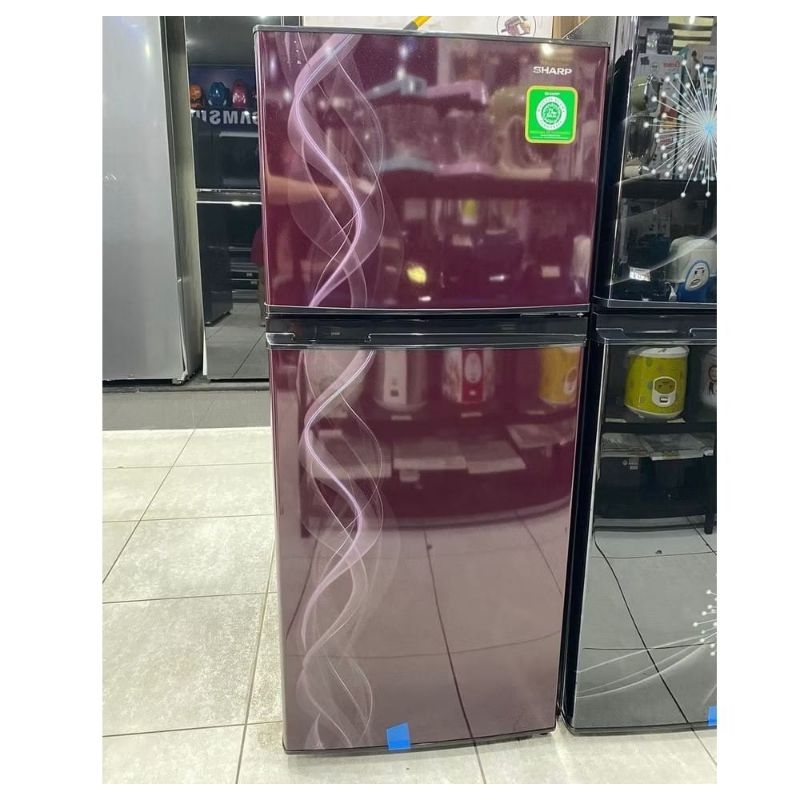 Sharp Kulkas 2 Pintu SJ-197ND VP Aurora Vivid Pink