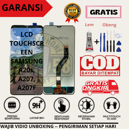 LCD TOUCHSCREEN SAMSUNG A20s, A207, A207F
