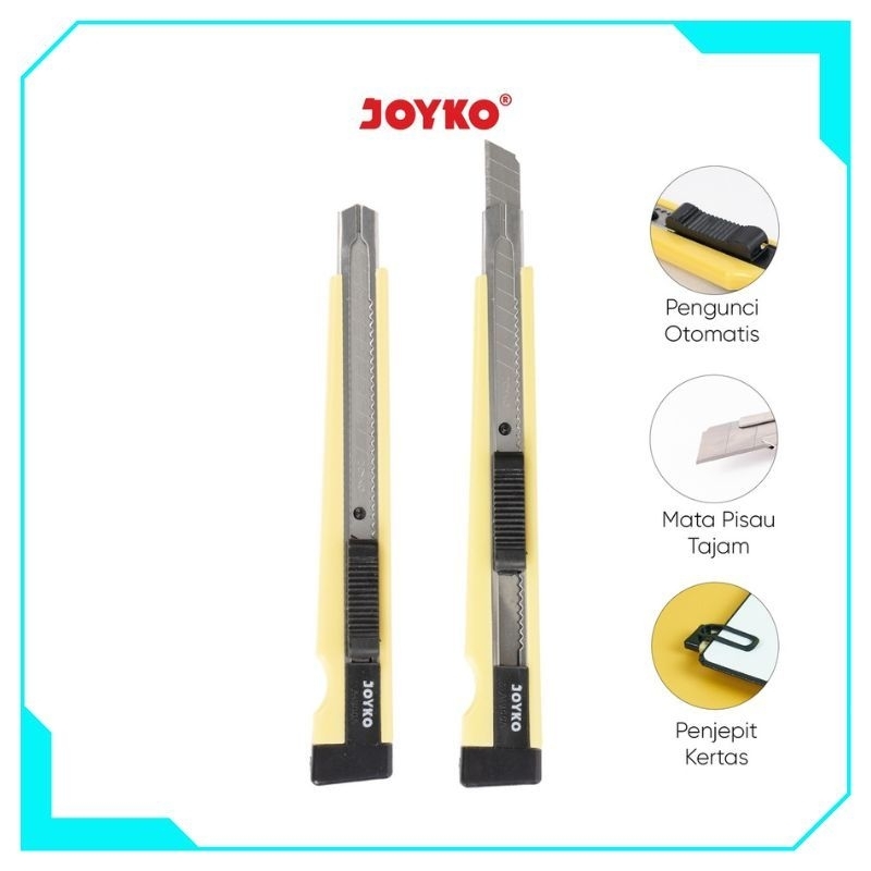 

Cutter Joyko A-300B - Alat Potong Praktis untuk Kebutuhan Sehari-hari