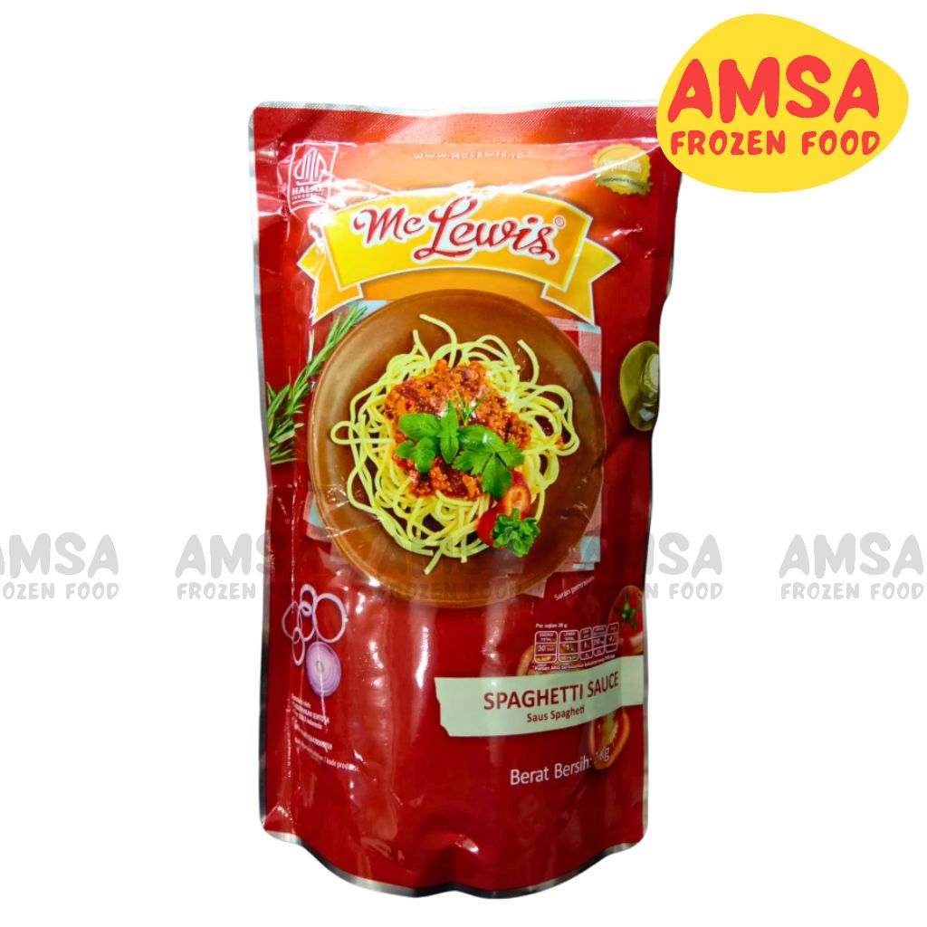 

Mc Lewis Spaghetti Bolognese Sauce - 1Kg