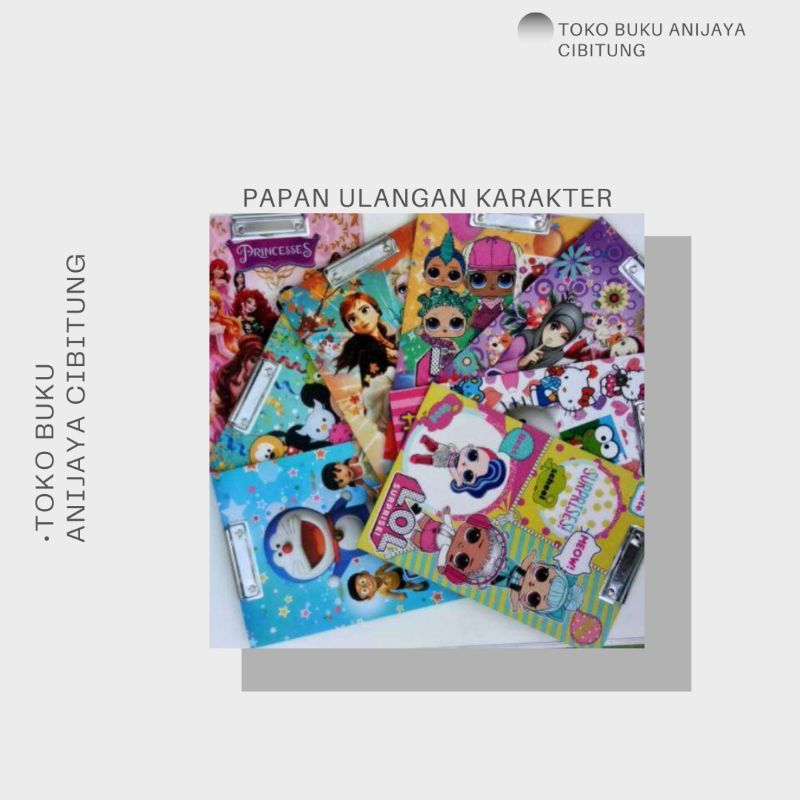 

PAPAN UJIAN MOTIF LUCU BERKUALITAS Kantor Stationery
