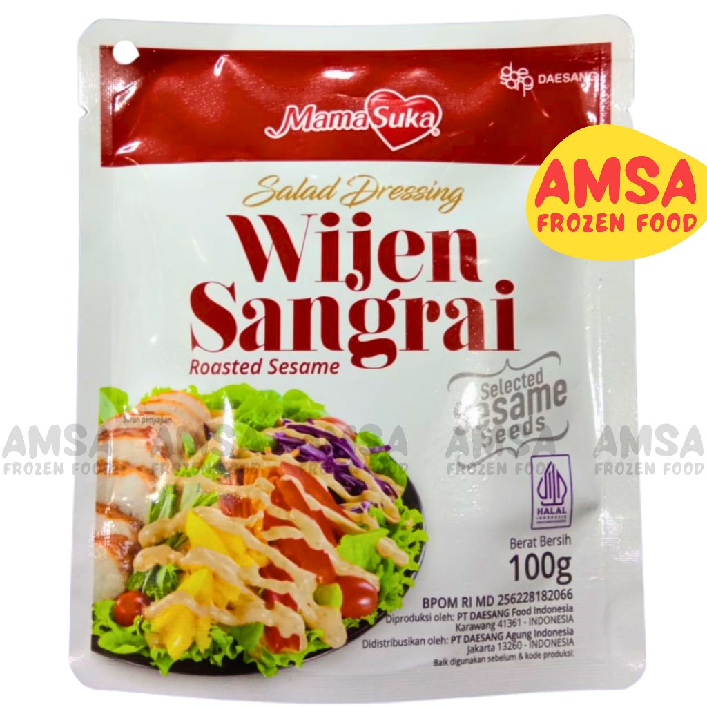 

Mama Suka Saus Wijen Sangrai 100 gr / Mama Suka Roasted Sesame 100 gr