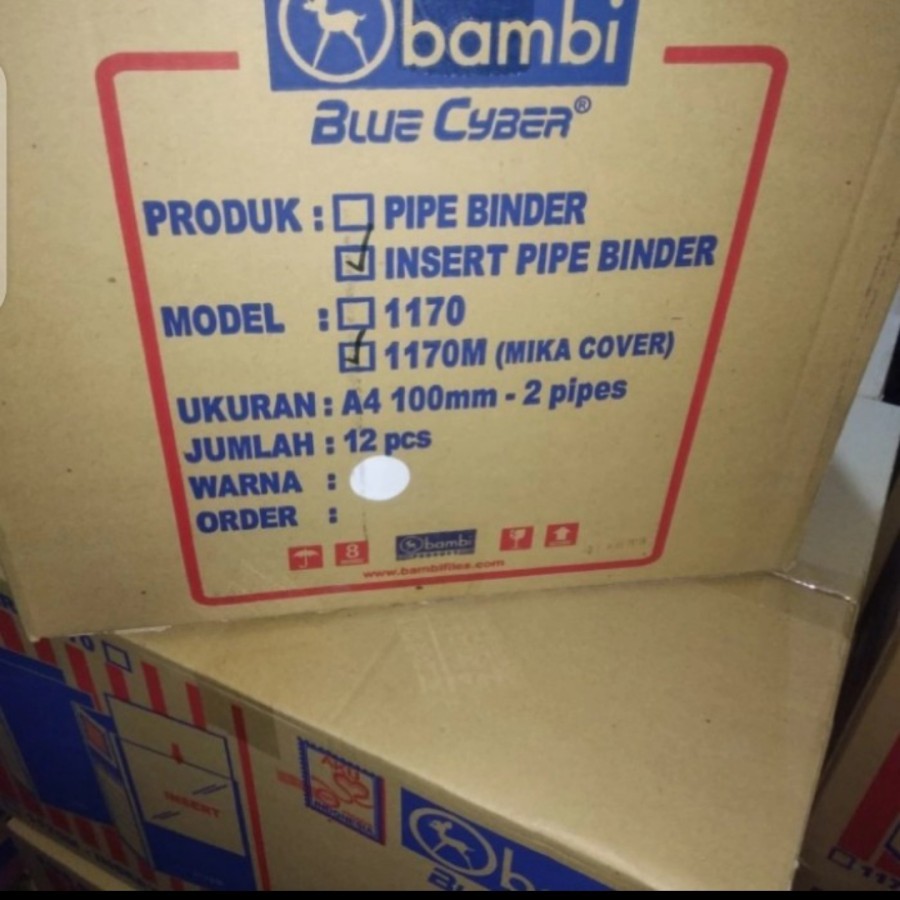 

Ordner Insert Pipe Binder With Full Spine 4 Colour Labels+Mika A4 100 mm #1170M KING JIM ( 1 DUS 12 PCS )