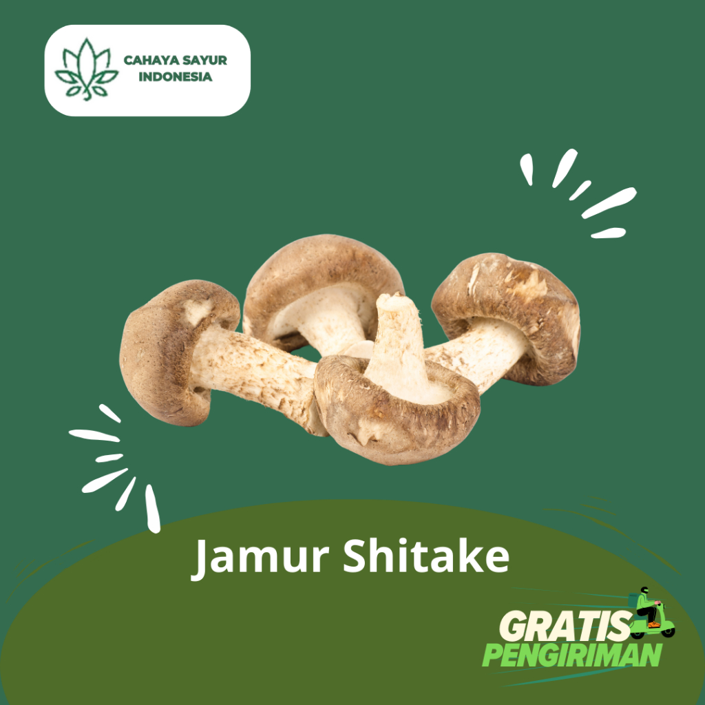 

Jamur Shitake Xiang Gu Hioko Fresh 1Kg + Gratis Ongkir