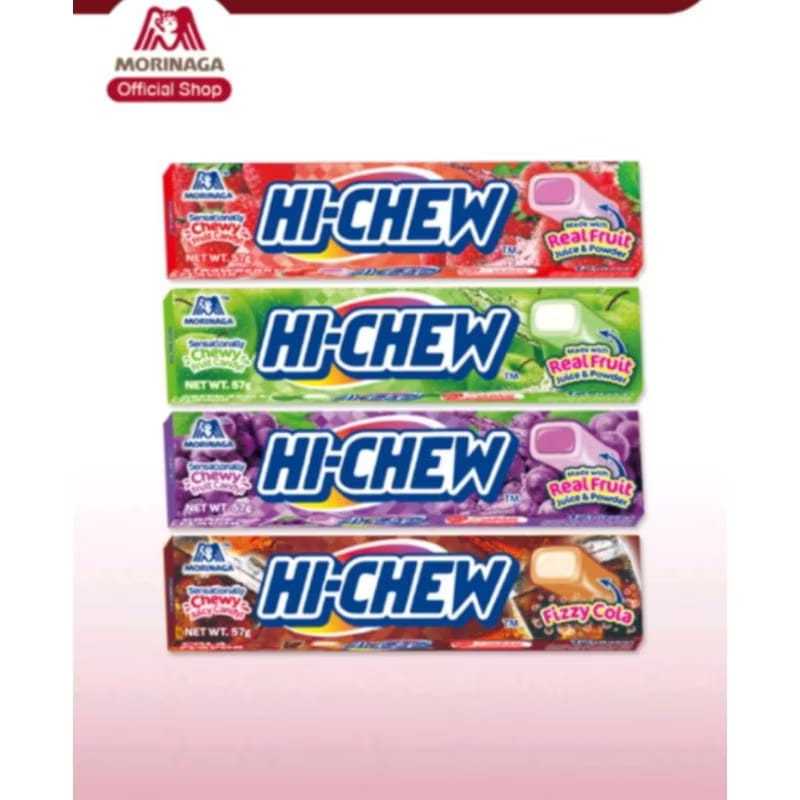 

Morinaga Hichew permen lunak rasa buah