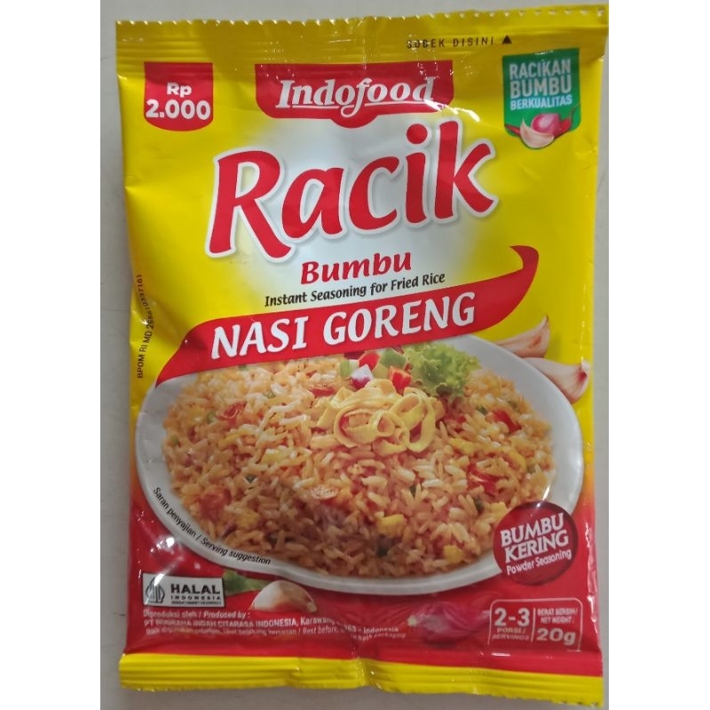 

indofood Bumbu racik rasa nasi goreng 20gram