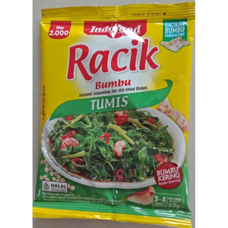 

indofood Bumbu racik rasa tumis 22gram