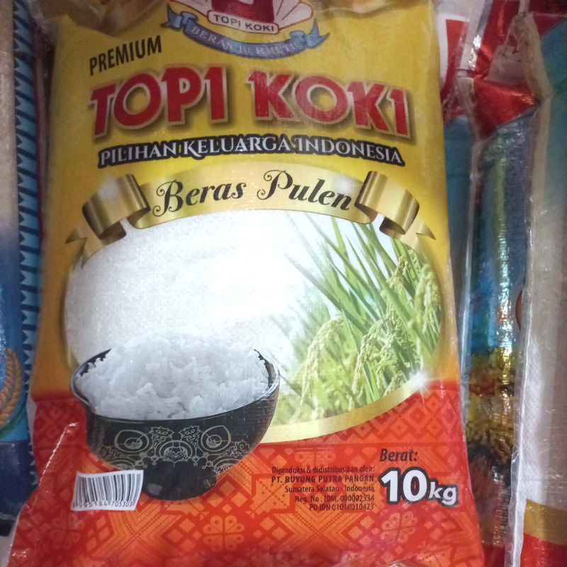 

beras Topi koki 10kg