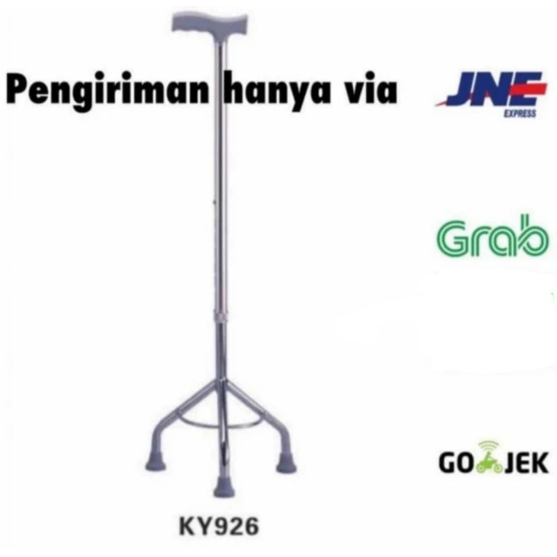 Tongkat Kaki 3 - Alat Bantu Jalan Lansia Tongkat Kaki 3
