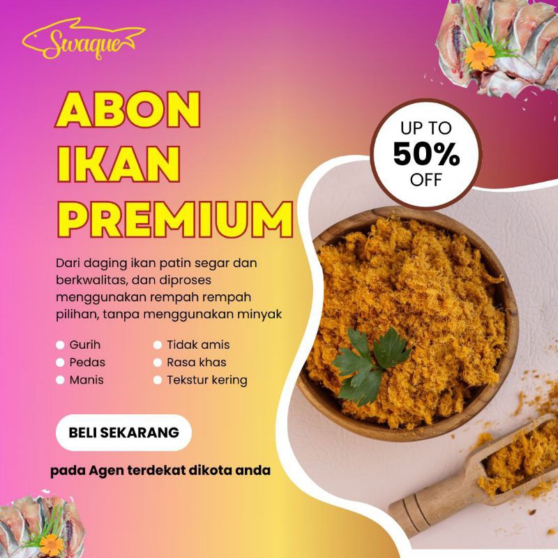 

Abon Ikan 100gr " Swaque