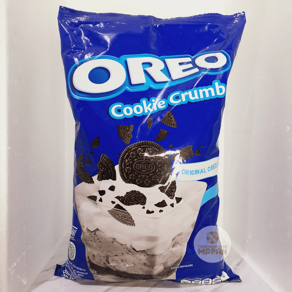 

ORIGINALL!! BUBUK OREO KASAR OREO CRUMB 1KG/OREO COOKIE CRUMB