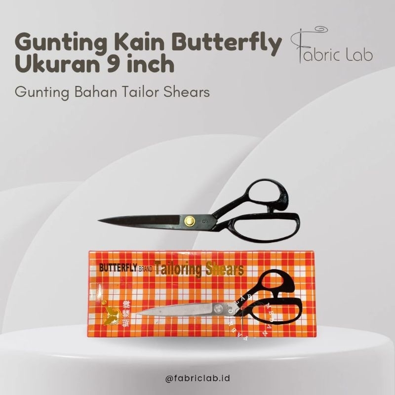 

Gunting Kain Butterfly 9" Kualitas Bagus Gunting Bahan Tailor Shears