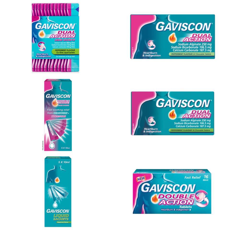 Gaviscon Dual Action / Obat Sakit Perut / Mulas