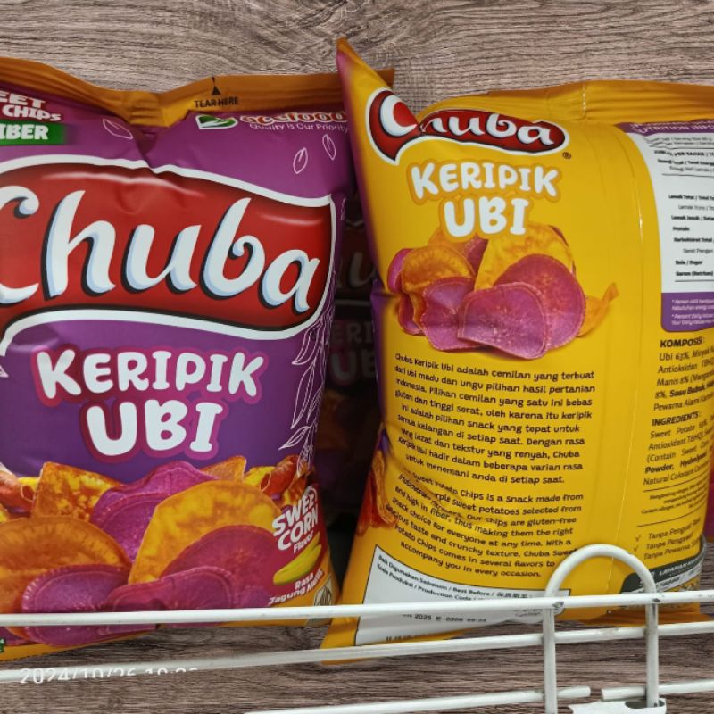 

Chuba Keripik Ubi Ungu 45 gr