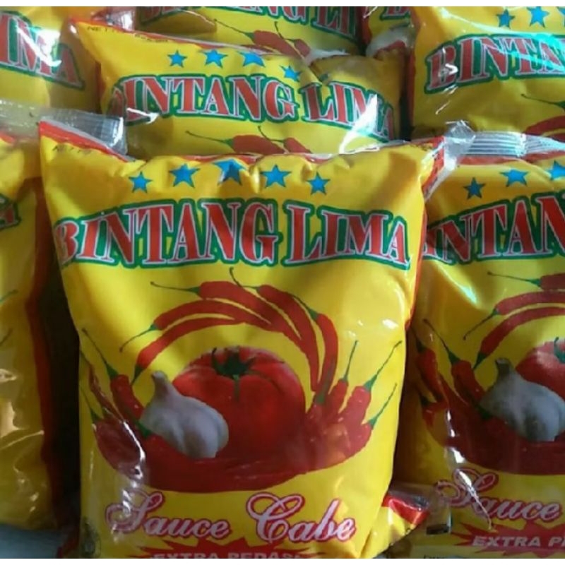 

saos bintang lima sambal 625 ml