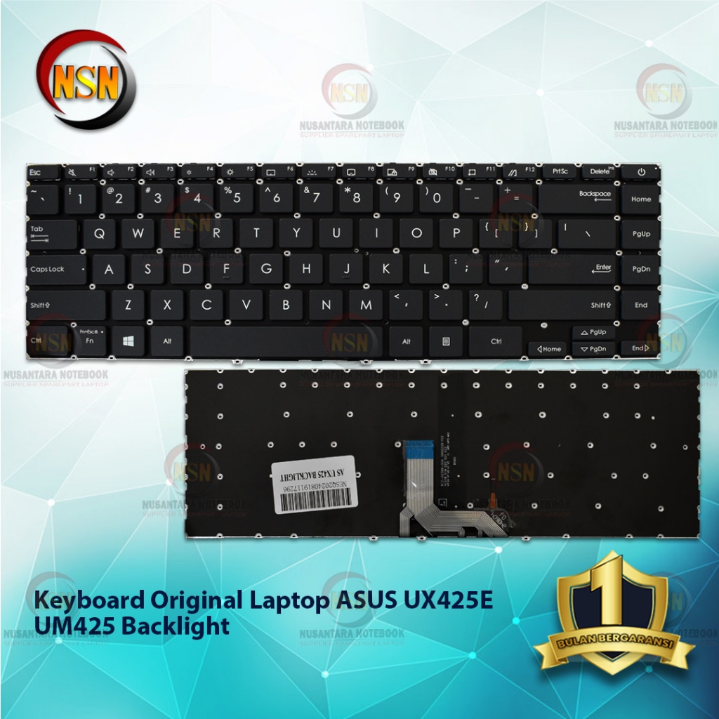 Keyboard Original Laptop ASUS UX425E UM425 Backlight
