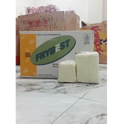 

FRYBEST DEEP FRYING FAT/MINYAK PADAT 250gr / 500GRM