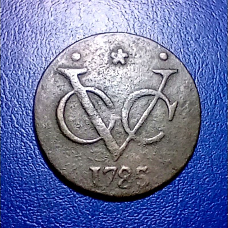 Koin VOC 1 Duit West Friesland 1785