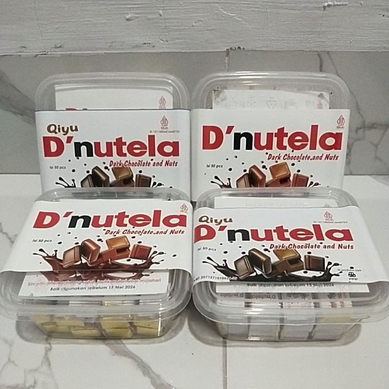 

Cokelat Viral D'nutela (50 pcs) halal