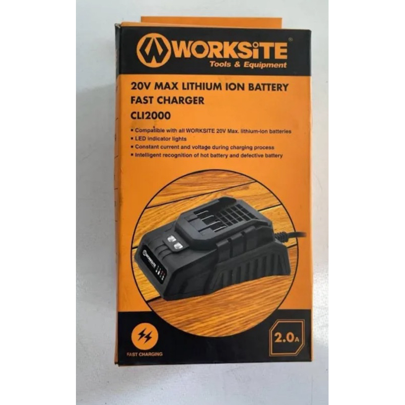 BATTERY FAST CHARGER LITHIUM WORKSITE