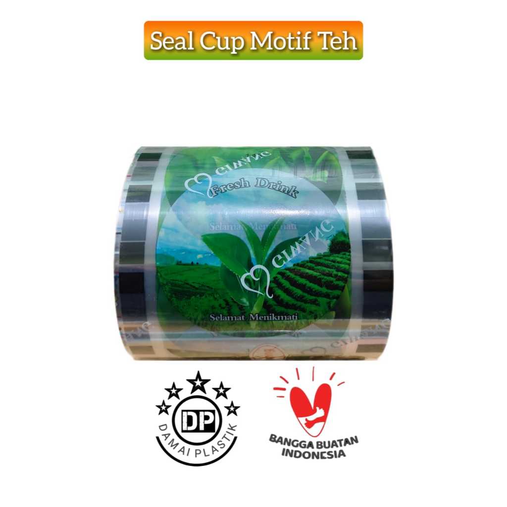 PLASTIK LID CUP SEALER CUP SEAL CUP 1000 CUP DAUN TEH 1200 800 2000 5000