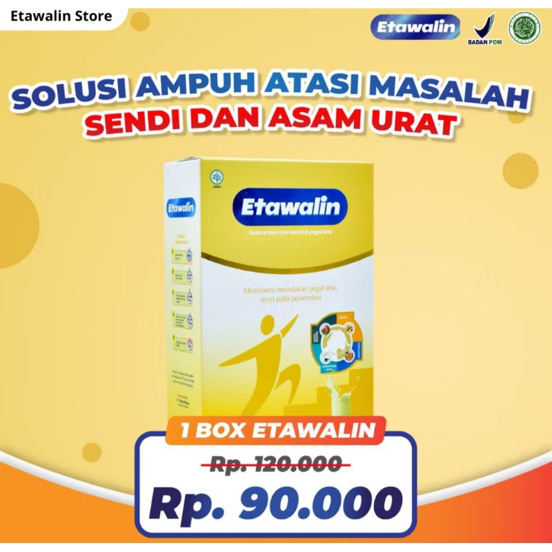 

ETAWALIN Susu Kambing | Susu Pegal Linu | Nyeri Sendi