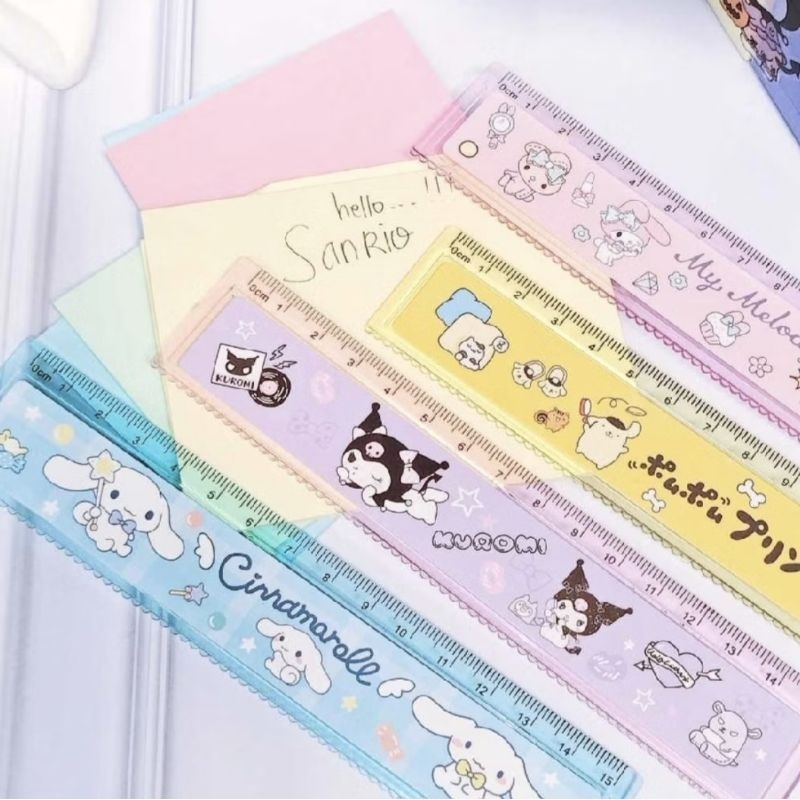 

(BISA COD) Penggaris Sanr1o 15cm