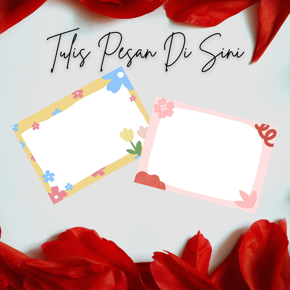 

Amplop Undangan Plus Kartu Ucapan Isi Amplop B7