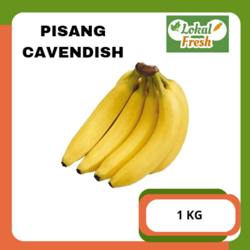 

PISANG CAVENDISH SUNPRIDE| 1 KG | LOKAL FRESH SBY