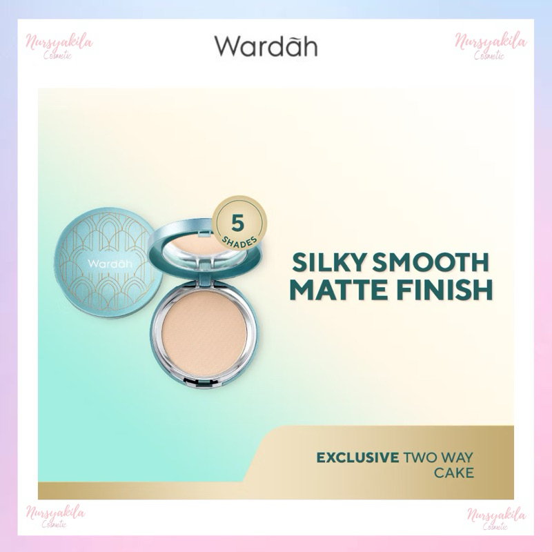 Wardah Exclusive Two Way Cake 12 g - Bedak Padat | Isi Ulang Refill TWC