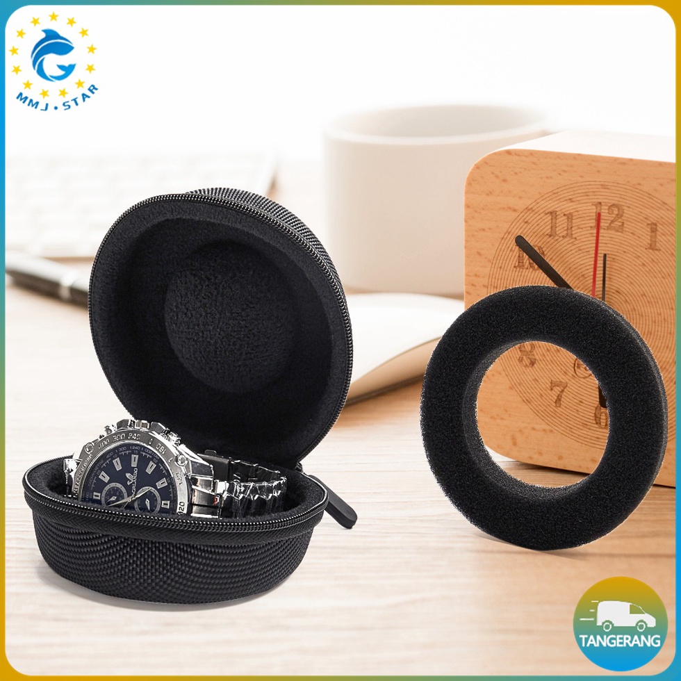 KODE P4I Tas Penyimpanan Jam Tangan PortableWaterproof Wrist Watch Storage BagTas Penyimpanan Jam An