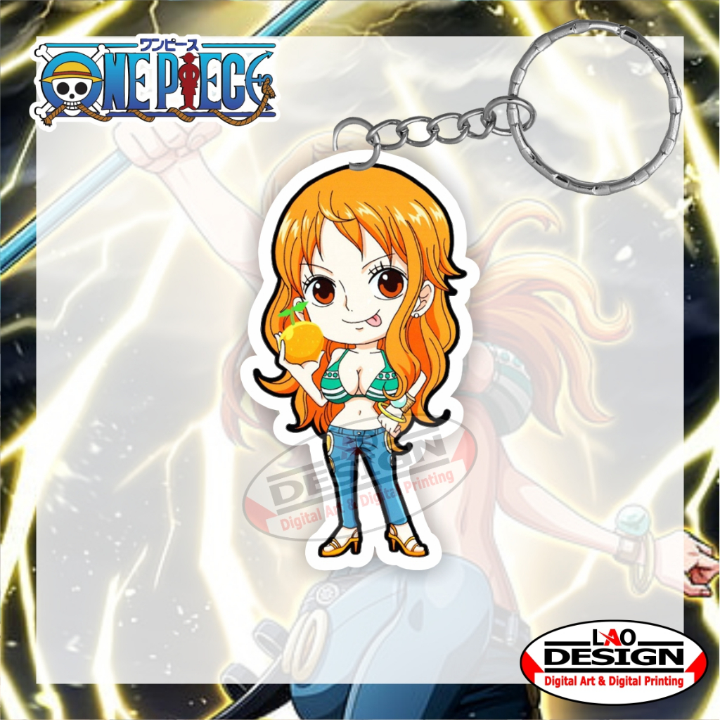 Gantungan Kunci NAMI | One Piece | NAMI | Ganci NAMI | Key Chain One Piece