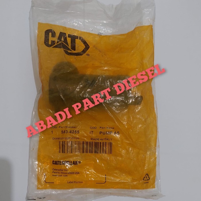 583-6255 / 5836255 PUMP AS GENUINE CATERPILLAR