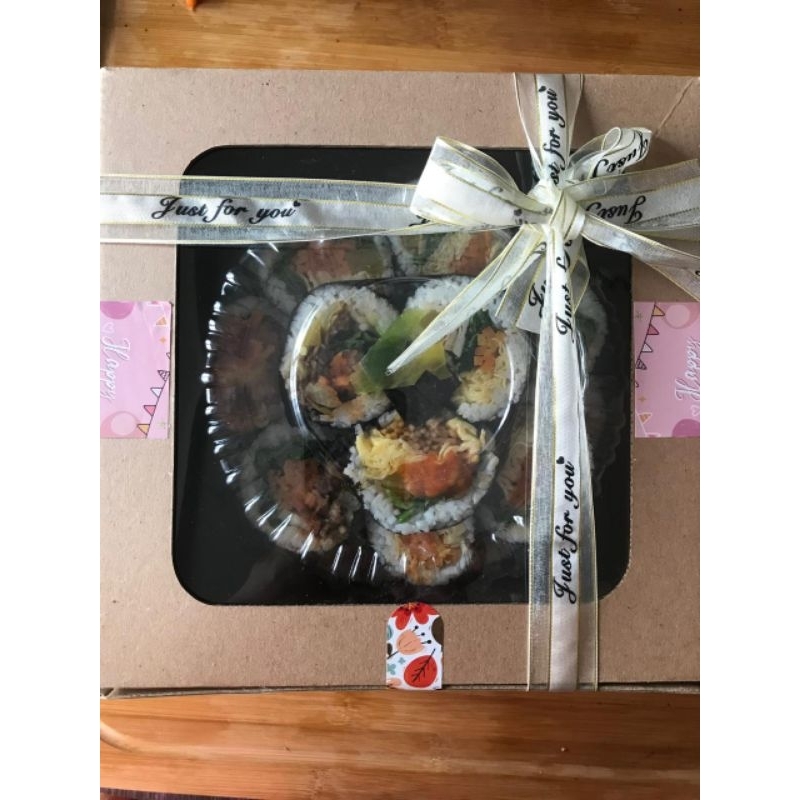

Gimbap Cakes (Bulgogi Gimbap)