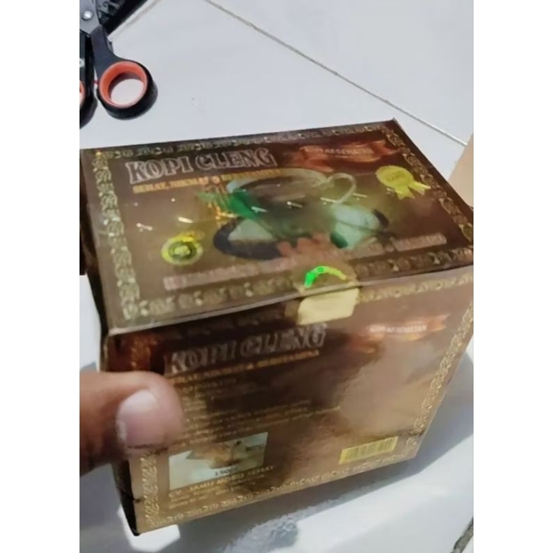 

1box isi 10 kopi serbuk dari cling clong