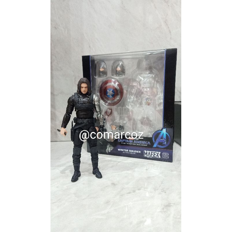 [TERLARIS] MAFEX WINTER SOLDIER 203 CAPTAIN AMERICA CIVIL WAR