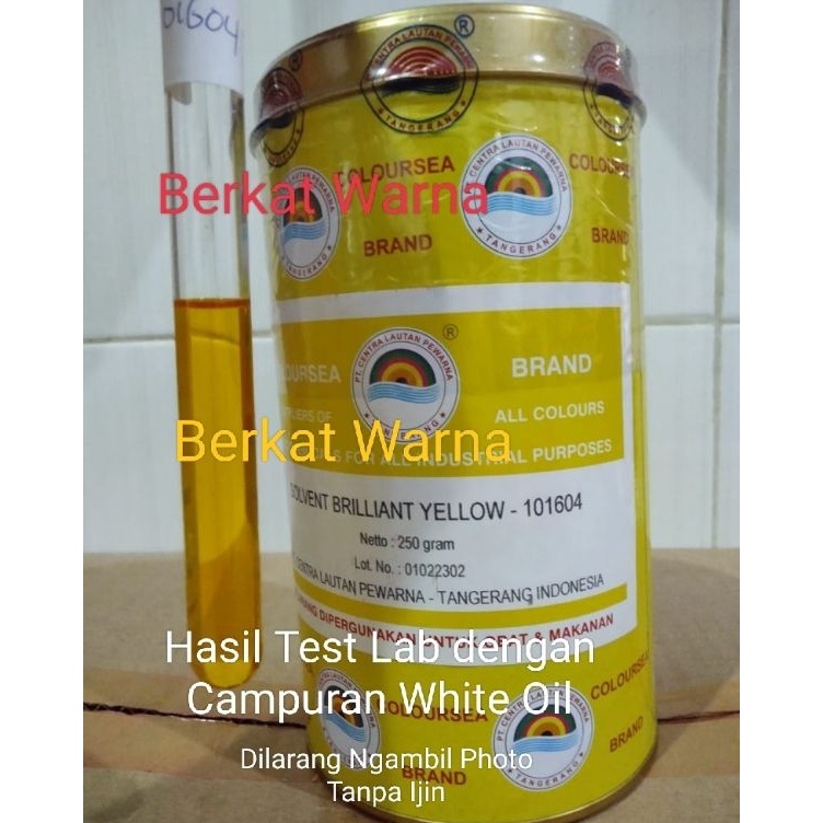 

KODE C45J Pewarna Minyak Solvent Brilliant Yellow 1164 Coloursea Powder