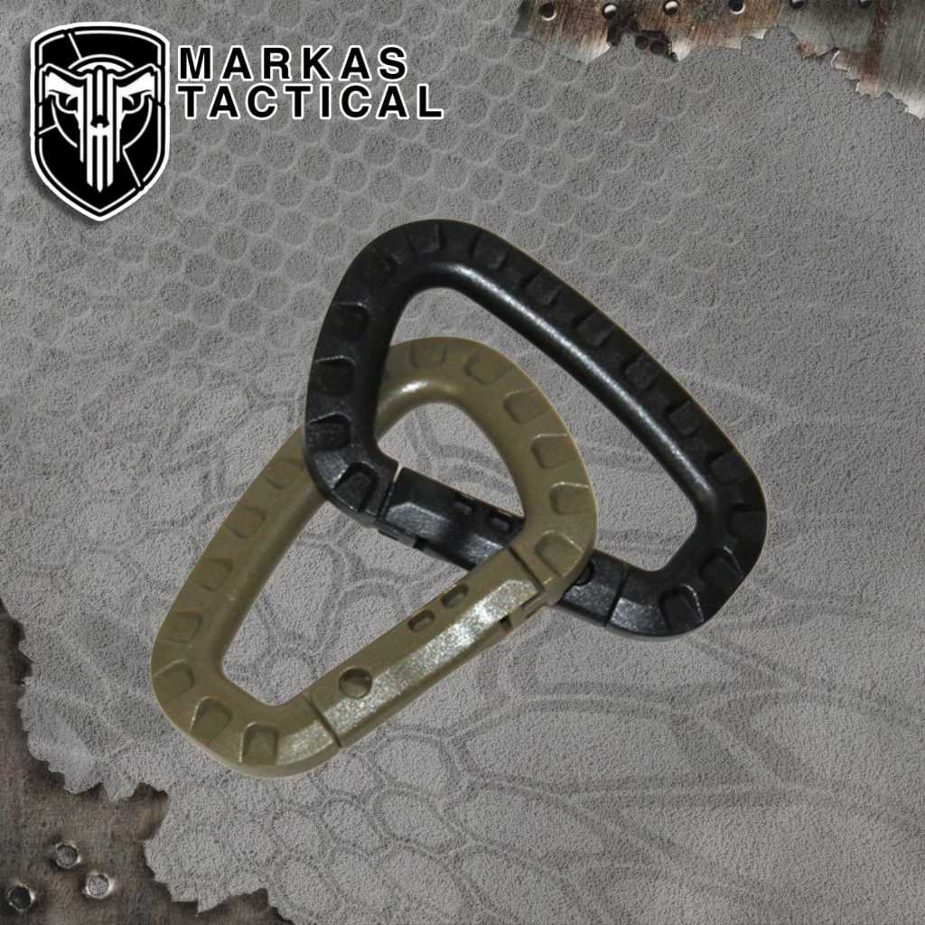 Gantungan tas tactical oudoor Gantung Plastik Gesper Pendakian Gunung  carabiner bahn plastik gantun